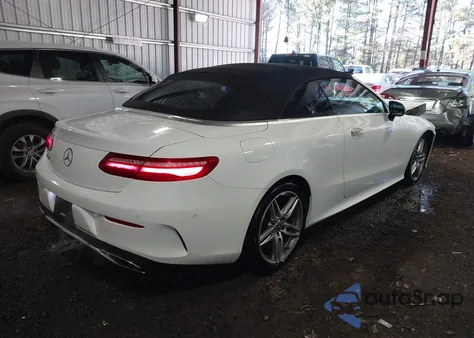 2018 Mercedes-Benz E 400 z USA, uszkodzony, nr VIN WDD1K6FB2JF027893